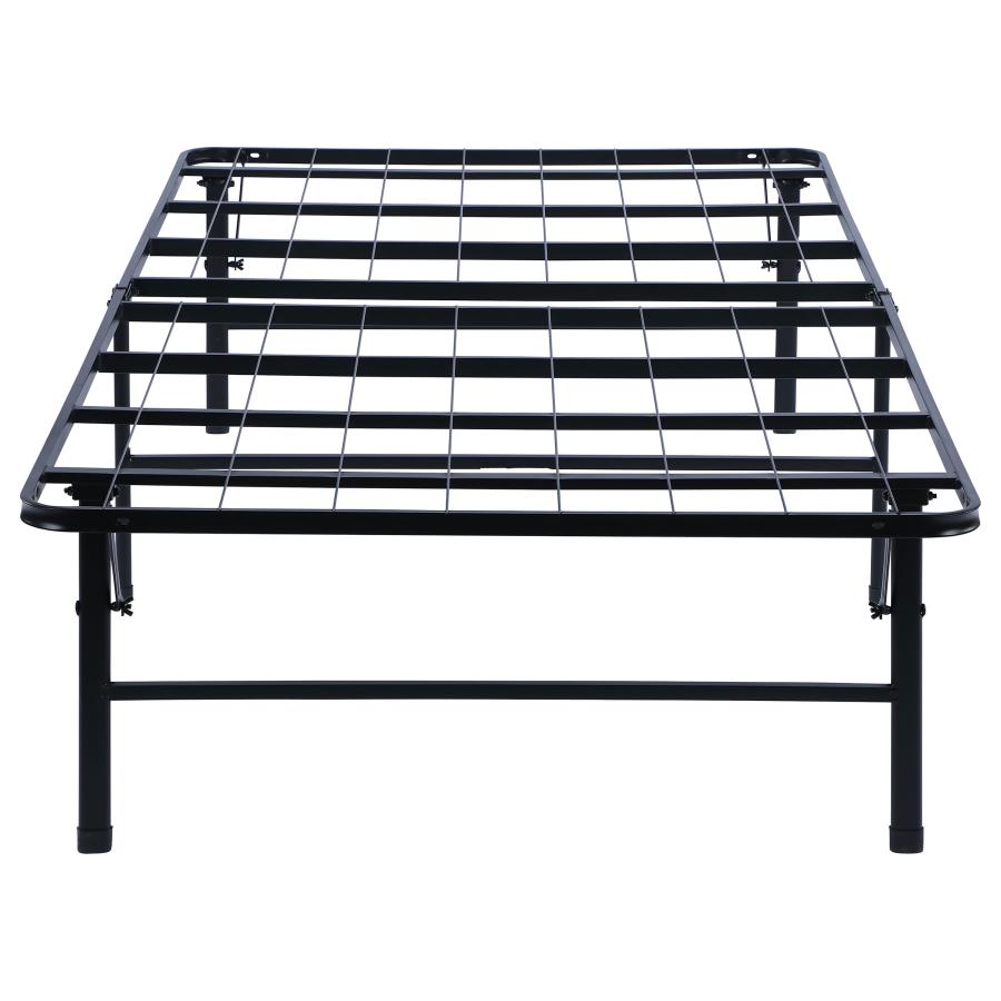 (image for) Mabel Metal Twin Mattress Support Platform Bed Black