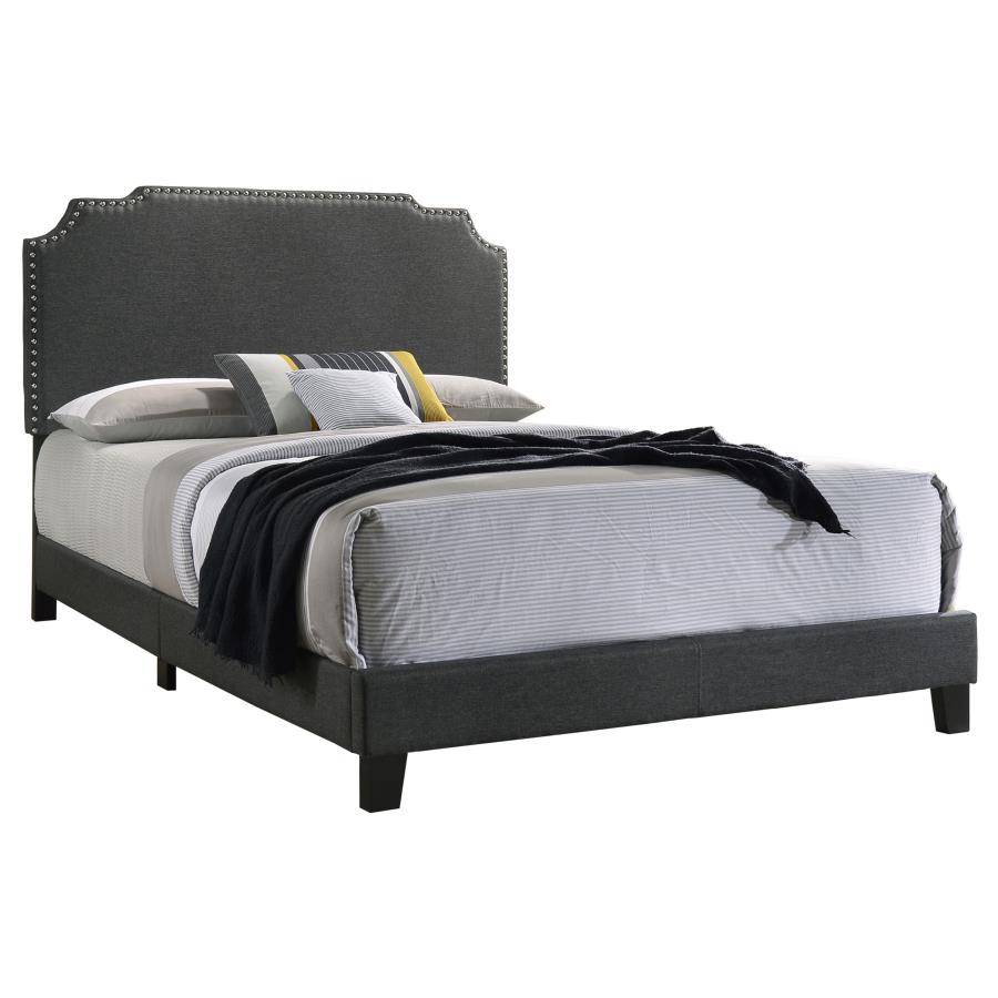 (image for) Tamarac Upholstered Full Panel Bed Grey