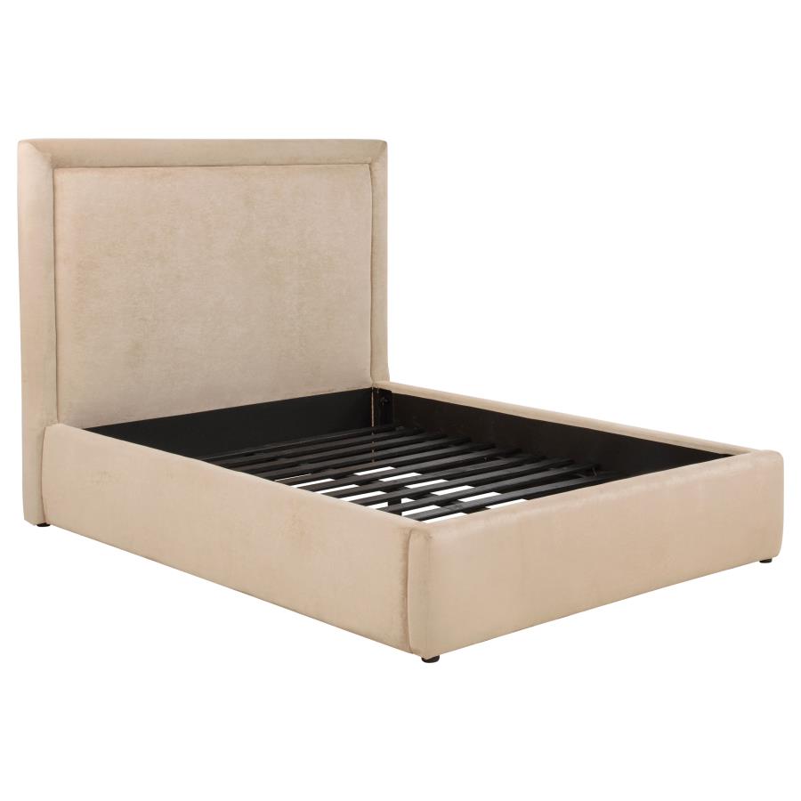 (image for) Lawson 54-inch Upholstered Full Platform Bed Light Saddle