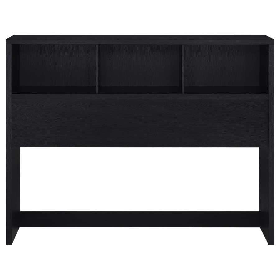 Westpark 49-inch Queen Bookcase Headboard Black