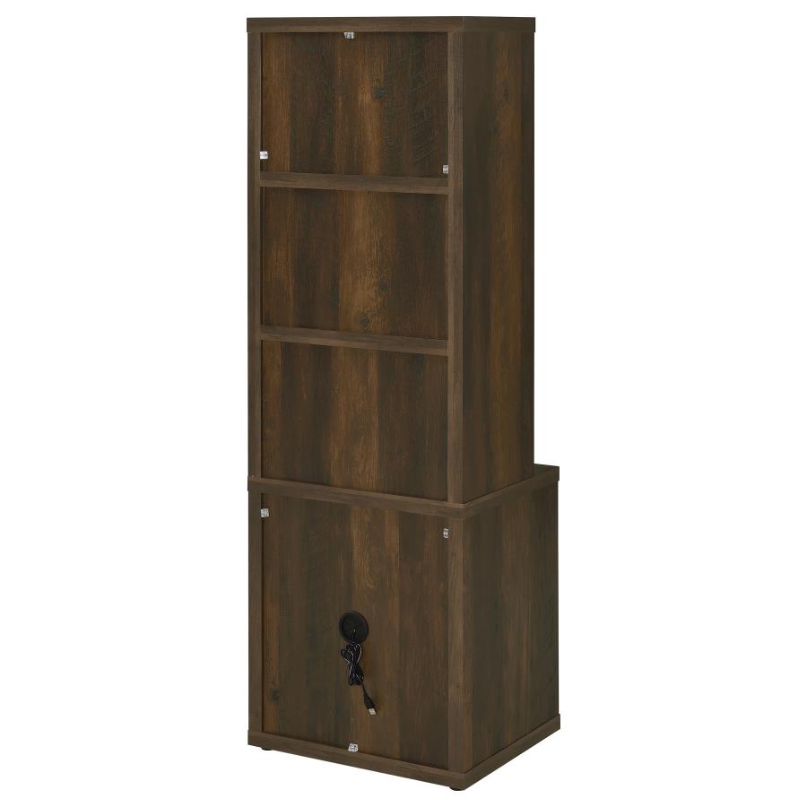 Westpark 3-piece Full Bedroom Set Bookcase Headboard Pine