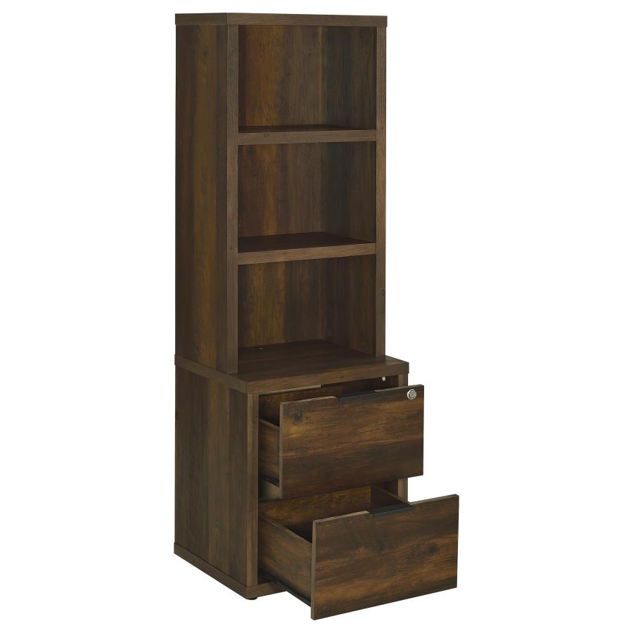 Westpark 3-piece Queen Bedroom Set Bookcase Headboard Pine