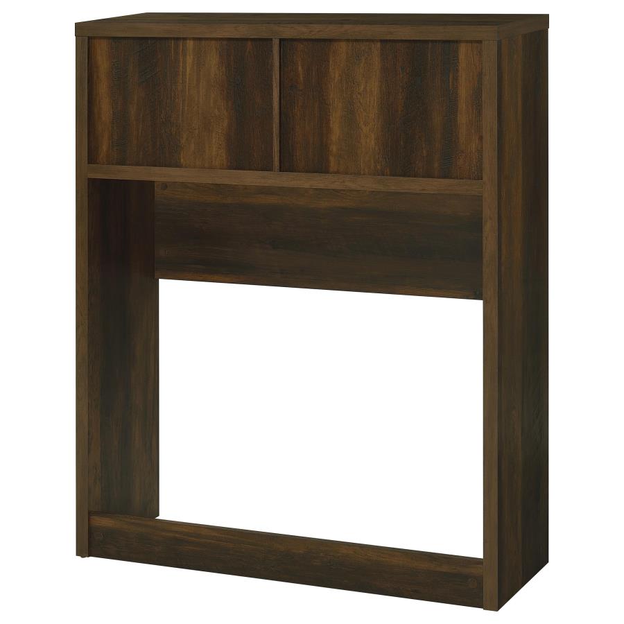 Westpark 49-inch Twin Bookcase Headboard Dark Pine