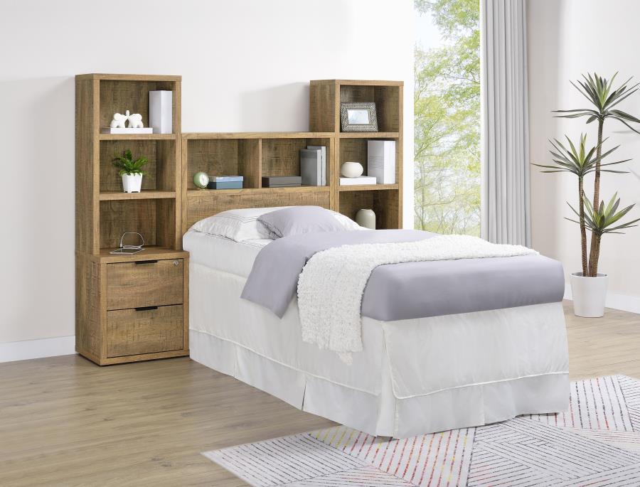 Modal Additional Images for Westpark 49-inch Twin Bookcase Headboard Mango