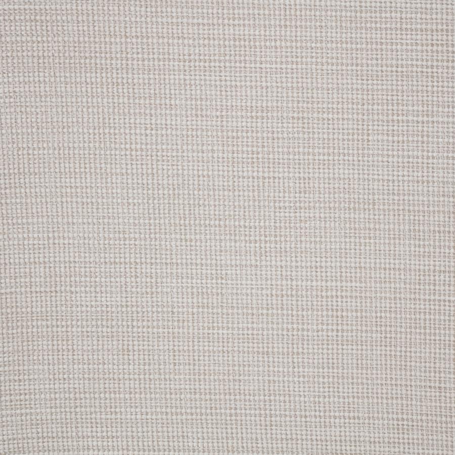Dreux Upholstered Eastern King Panel Platform Bed Cream