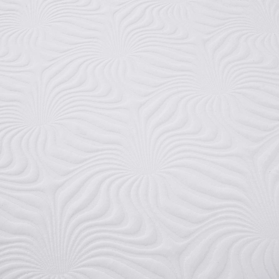 Ian 12" Eastern King Memory Foam Mattress White