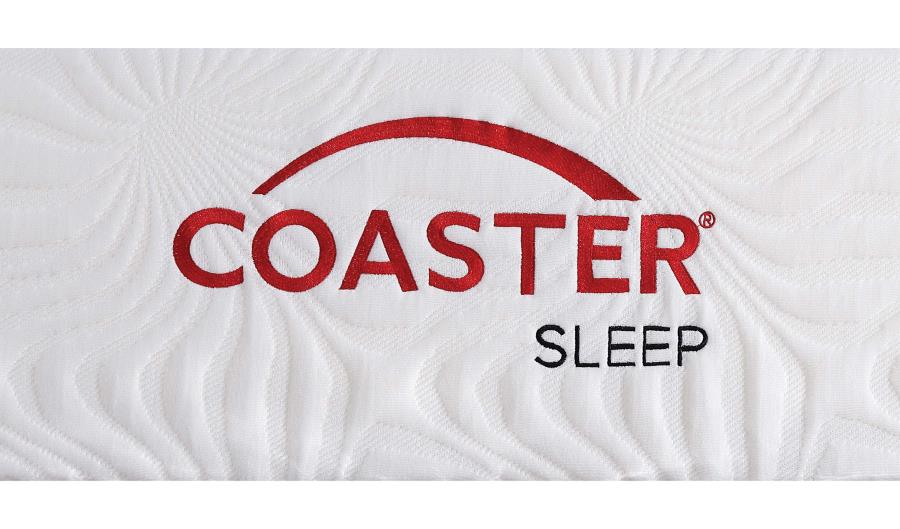Ian 12" Queen Memory Foam Mattress White