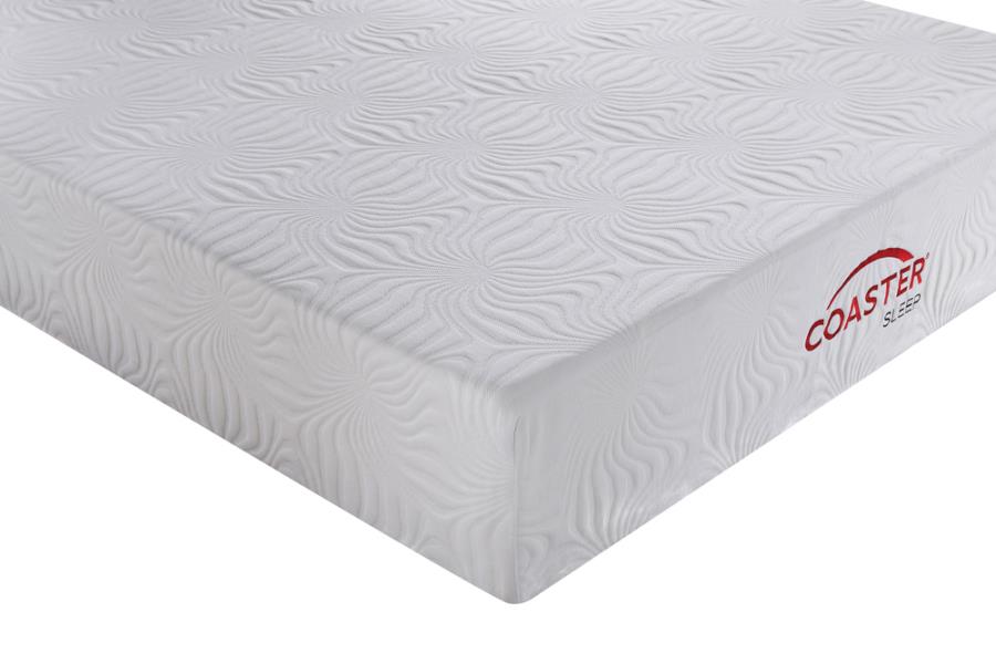 (image for) Ian 12" Queen Memory Foam Mattress White