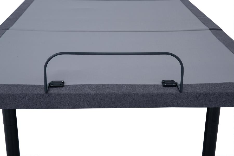 (image for) Clara Full Adjustable Bed Base Grey and Black