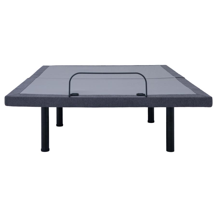 (image for) Negan Full Adjustable Bed Base Grey and Black