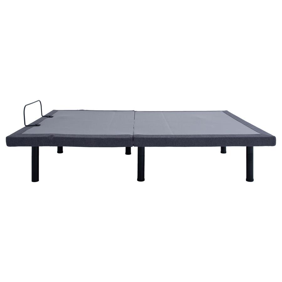 (image for) Negan Full Adjustable Bed Base Grey and Black