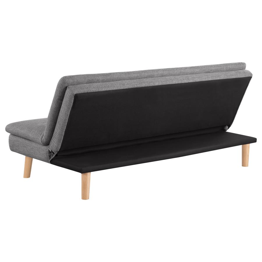 (image for) Scout Upholstered Tufted Convertible Sofa Bed Grey