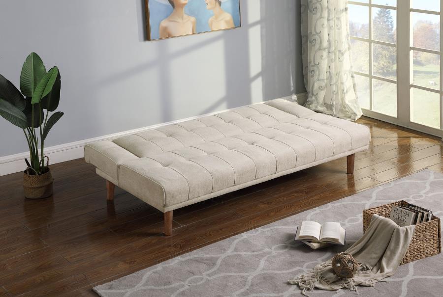 (image for) Joan Upholstered Sofa Bed Beige