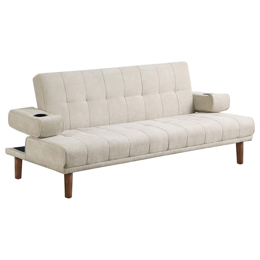 (image for) Joan Upholstered Sofa Bed Beige