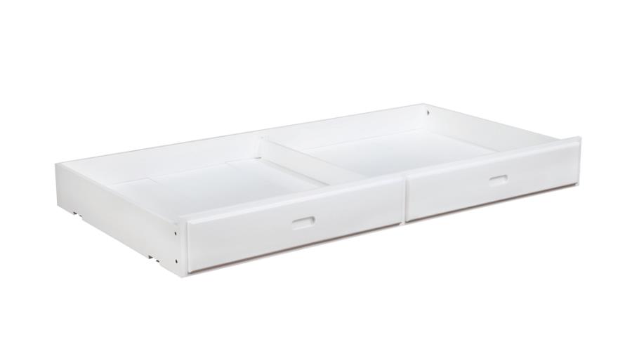 (image for) Chapman Wood Storage Trundle White - Click Image to Close