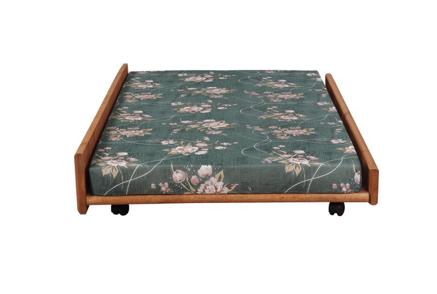 (image for) Wrangle Hill Wood Trundle with Bunkie Mattress Amber Wash