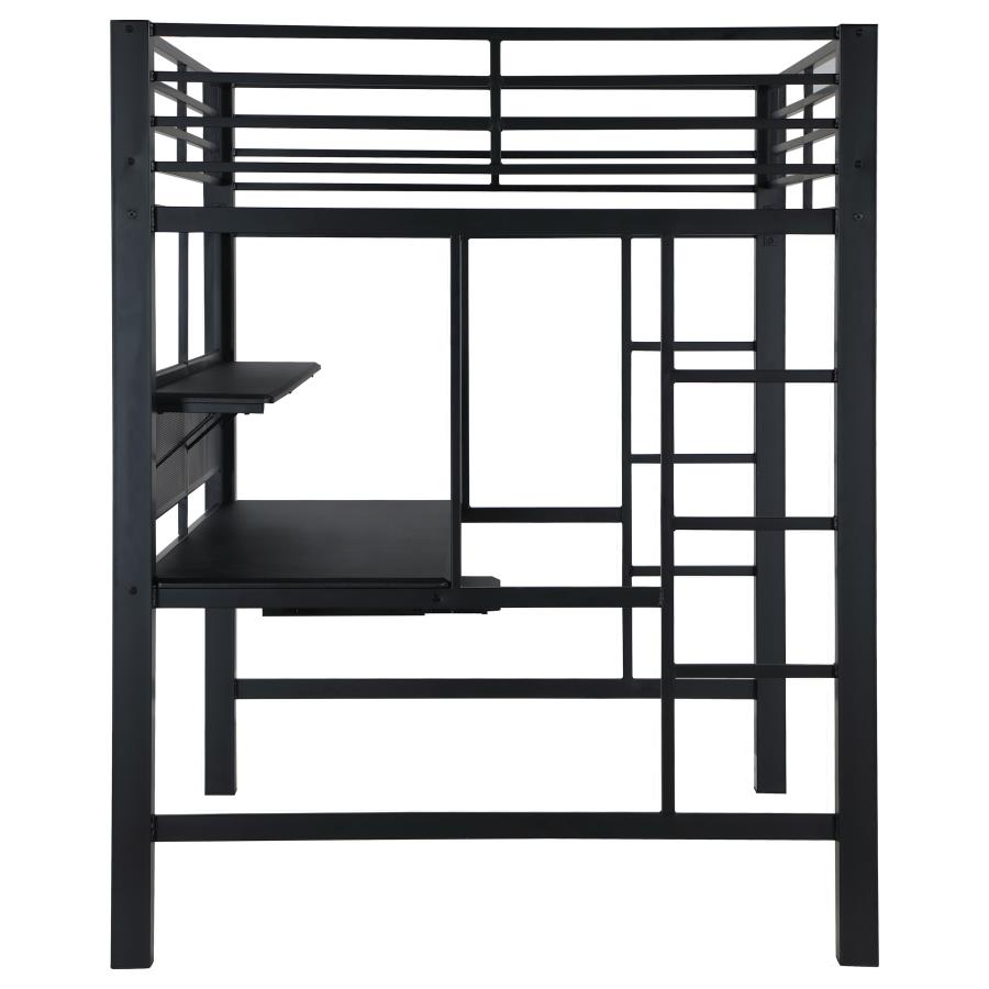 (image for) Avalon Full Workstation Loft Bed Black