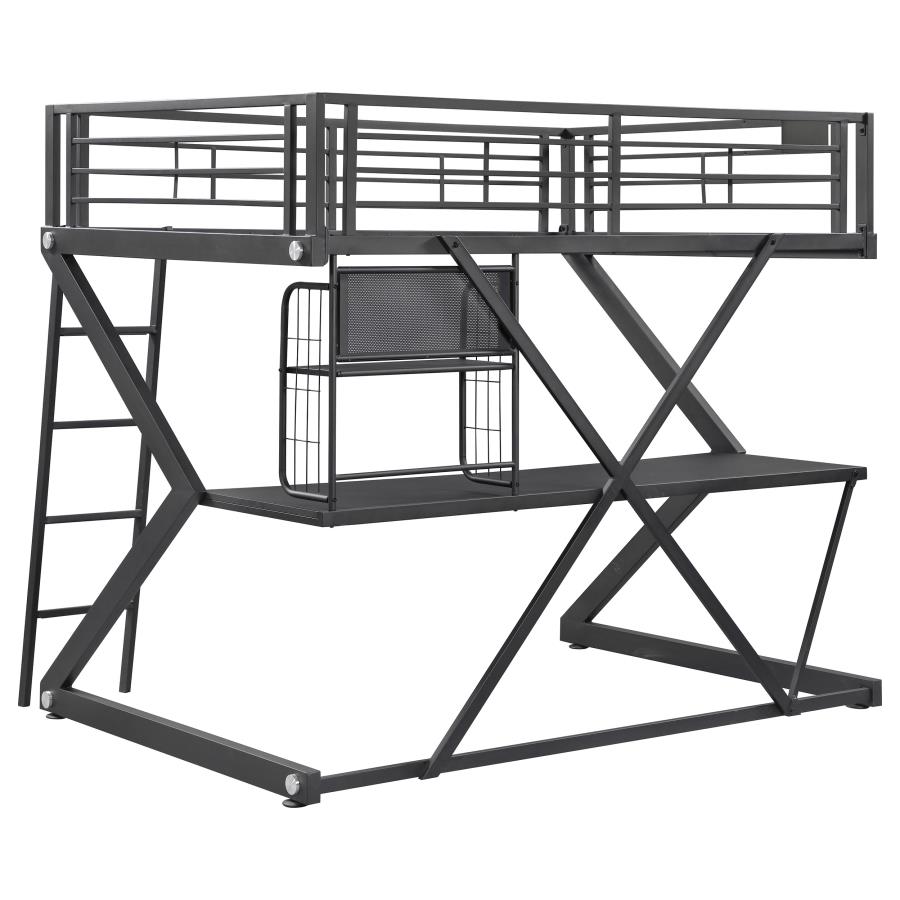 (image for) Parkview Full Workstation Loft Bed Black