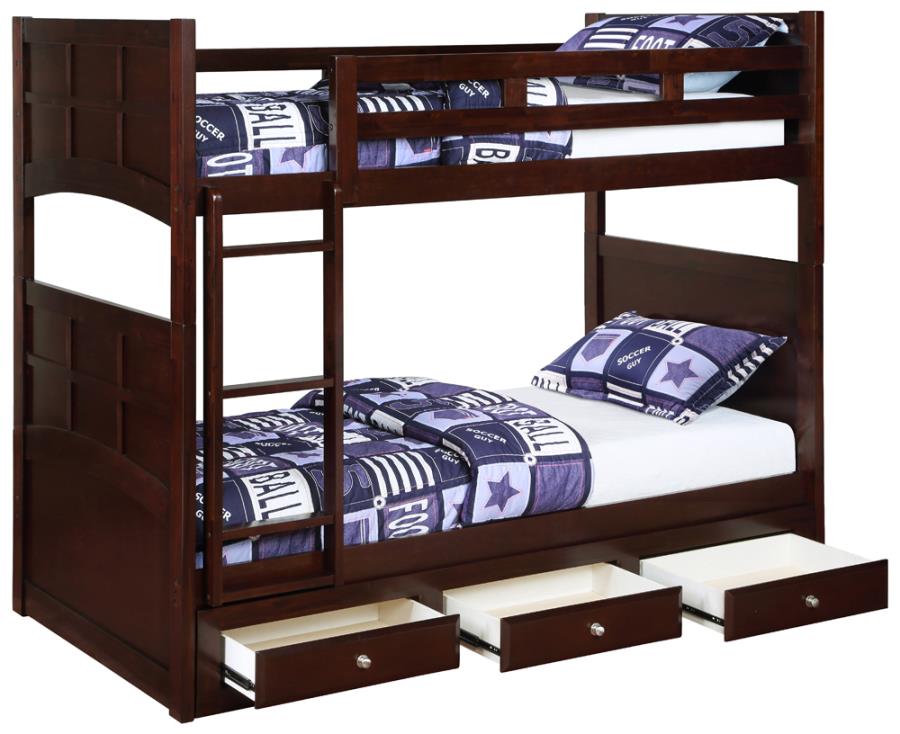 (image for) Jasper Twin Under Bed Storage Cappuccino