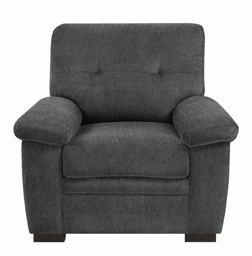 (image for) Fairbairn Upholstered Chair Charcoal