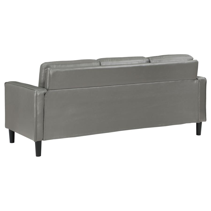 (image for) Ruth Upholstered Track Arm Sofa Grey