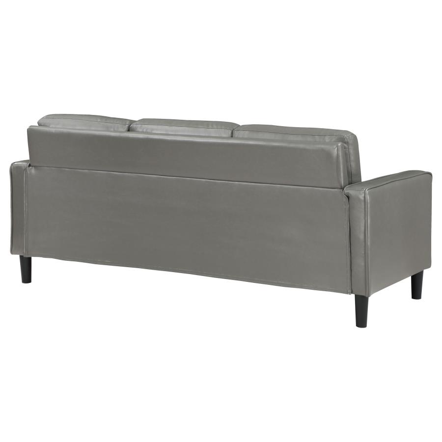 (image for) Ruth Upholstered Track Arm Sofa Grey