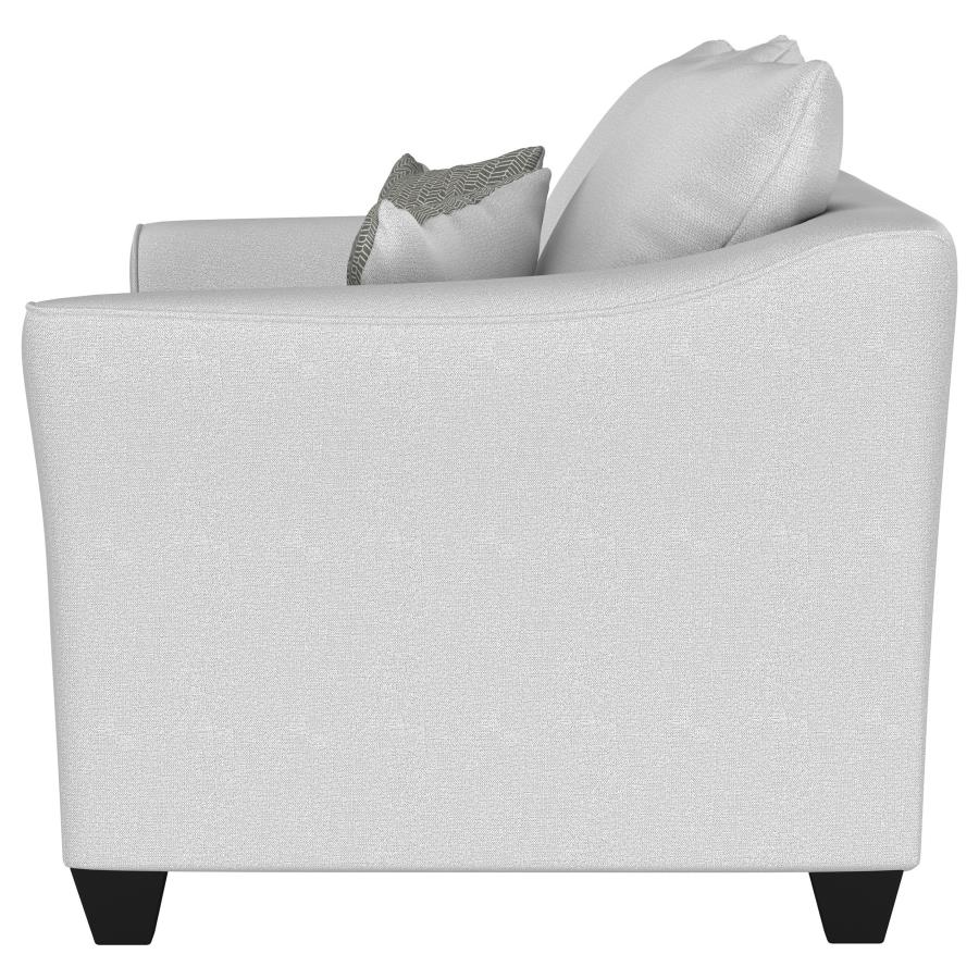 (image for) Salizar Upholstered Flared Arm Loveseat Sand