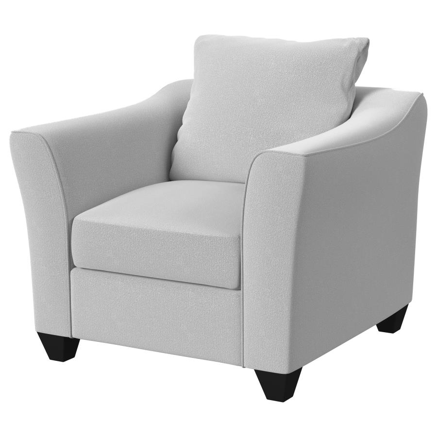 (image for) Salizar Upholstered Flared Arm Accent Chair Sand