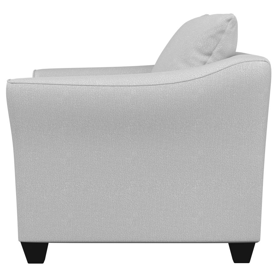 (image for) Salizar Upholstered Flared Arm Accent Chair Sand