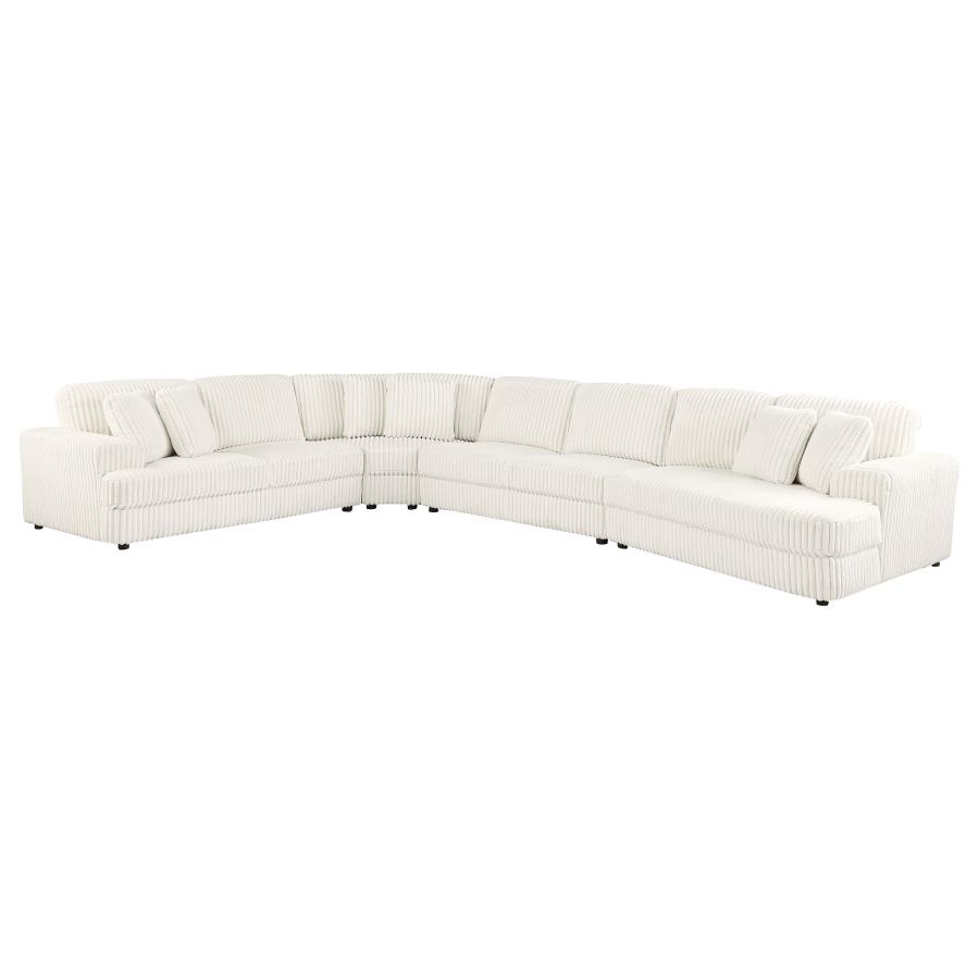 (image for) Emberson 4-piece Upholstered Modular Sectional Sofa Ivory