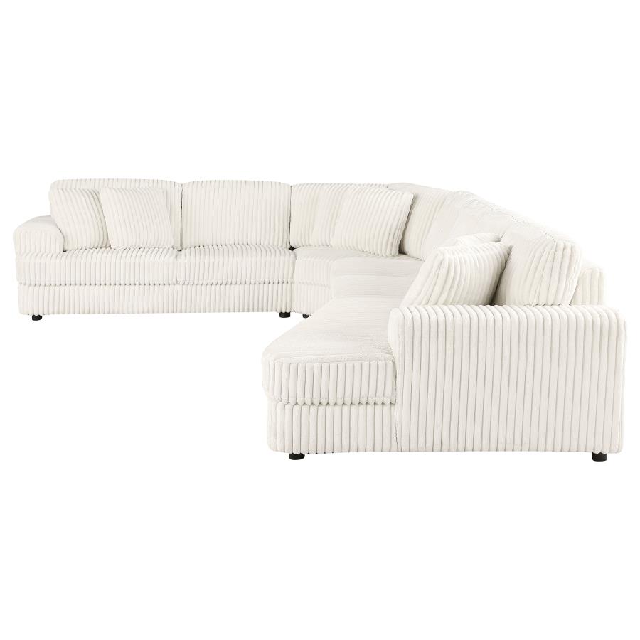 (image for) Emberson 4-piece Upholstered Modular Sectional Sofa Ivory