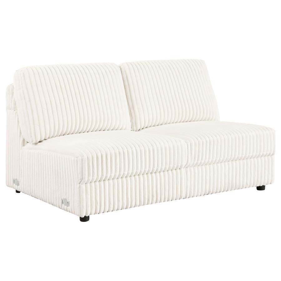 (image for) Emberson 5-piece Upholstered Modular Sectional Sofa Ivory