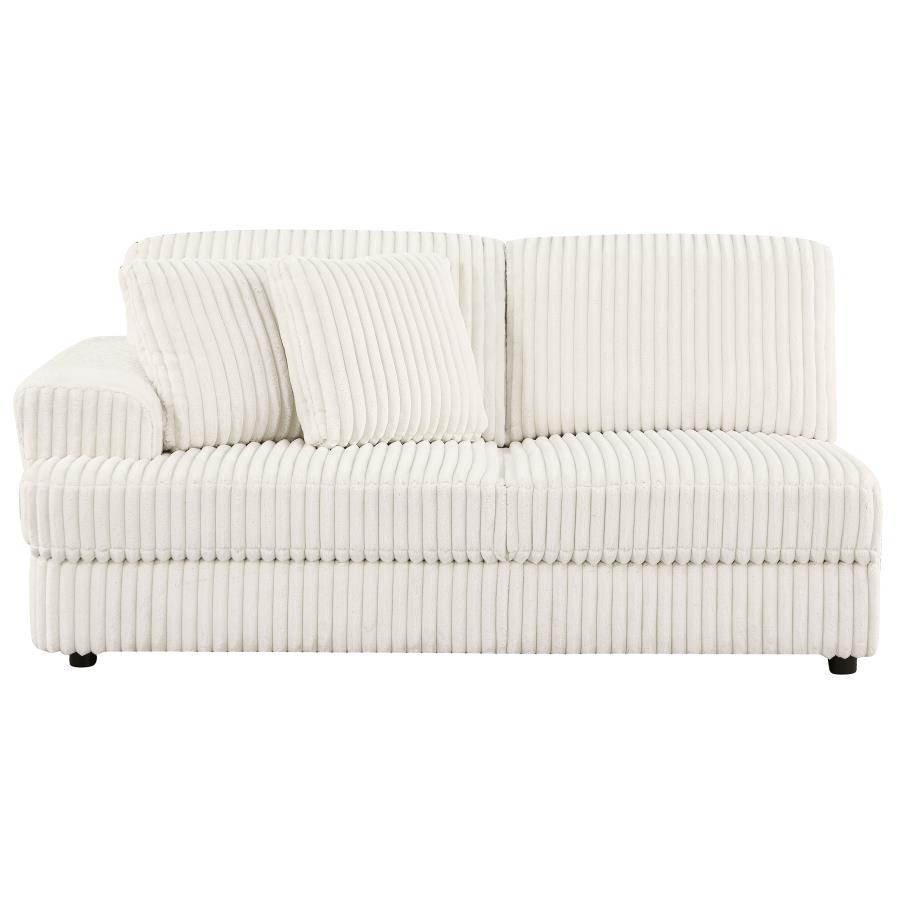 (image for) Emberson Upholstered LAF Loveseat Ivory