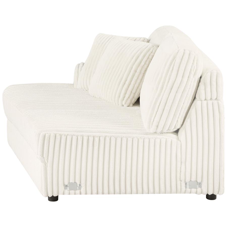 (image for) Emberson Upholstered LAF Loveseat Ivory