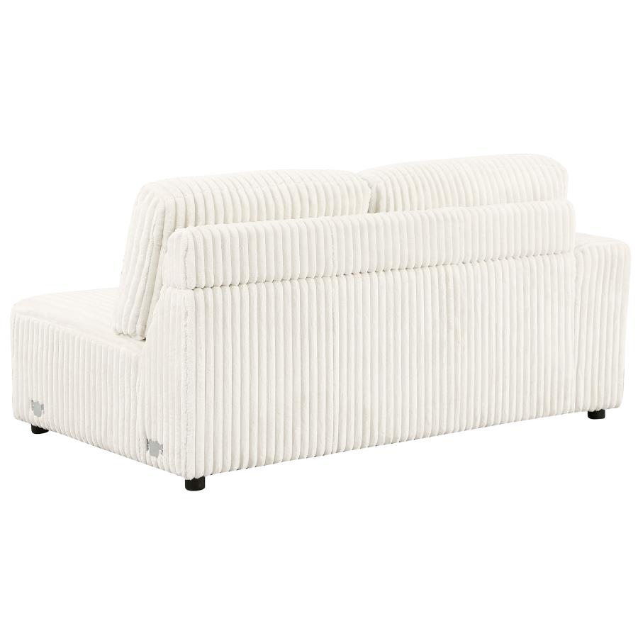 (image for) Emberson Upholstered LAF Loveseat Ivory