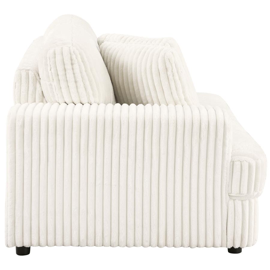 (image for) Emberson Upholstered LAF Loveseat Ivory