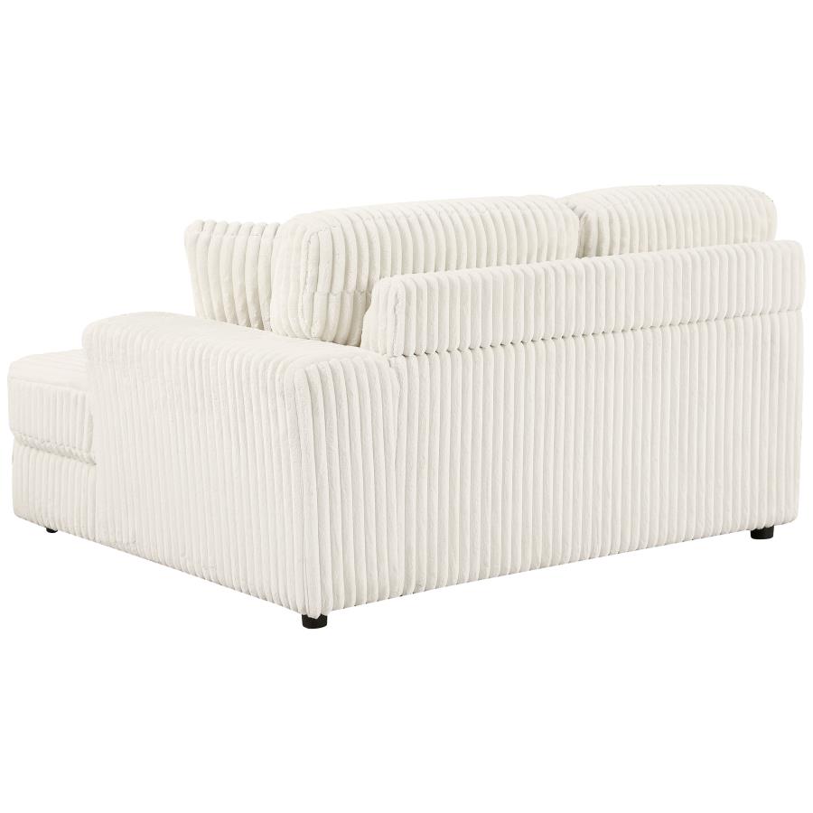 (image for) Emberson Upholstered RAF Cuddler Ivory