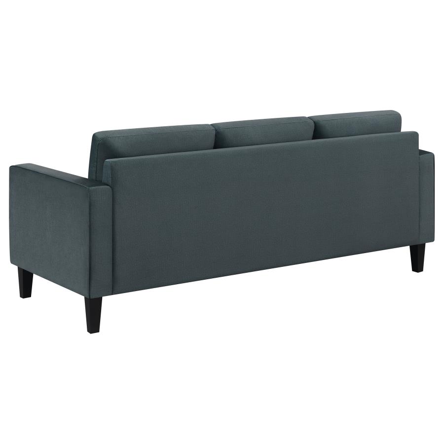 (image for) Gulfdale Upholstered Track Arm Sofa Dark Teal