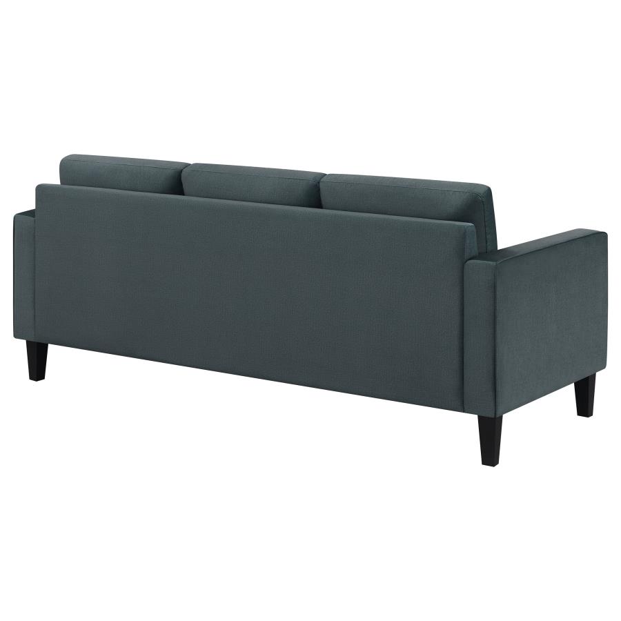 (image for) Gulfdale Upholstered Track Arm Sofa Dark Teal