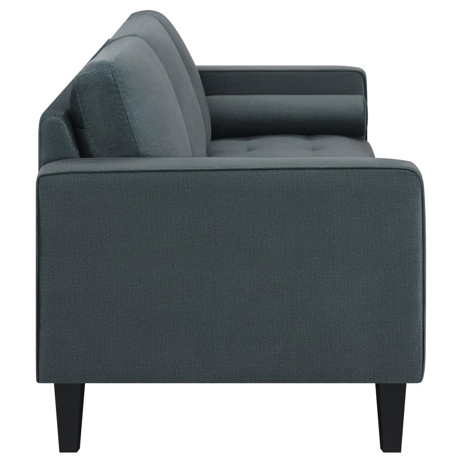 (image for) Gulfdale Upholstered Track Arm Sofa Dark Teal