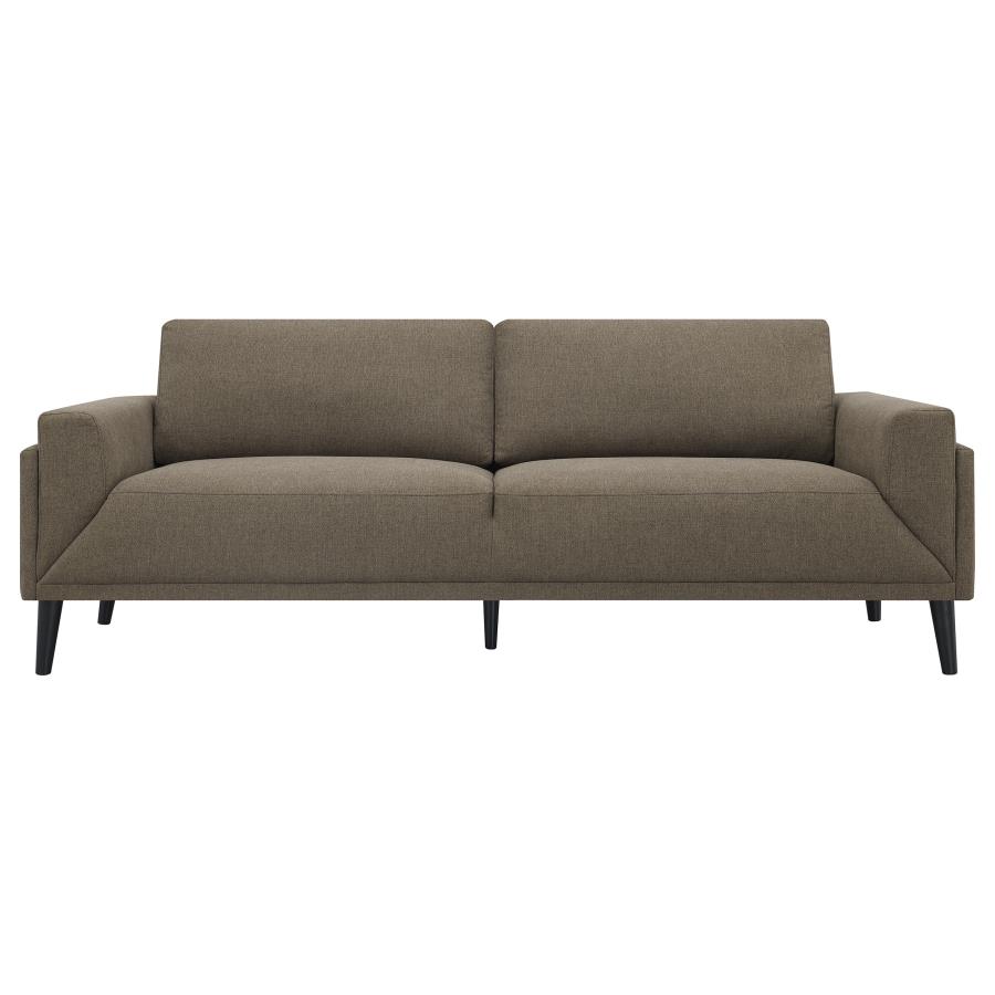 (image for) Rilynn Upholstered Track Arm Sofa Brown