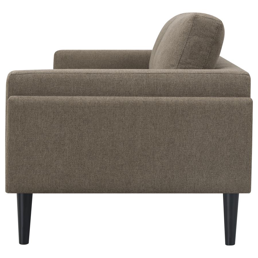 (image for) Rilynn Upholstered Track Arm Sofa Brown