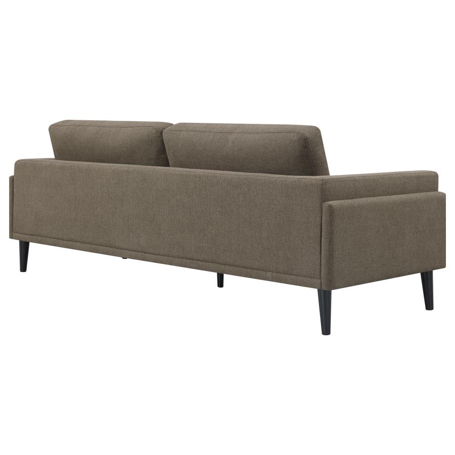 (image for) Rilynn Upholstered Track Arm Sofa Brown