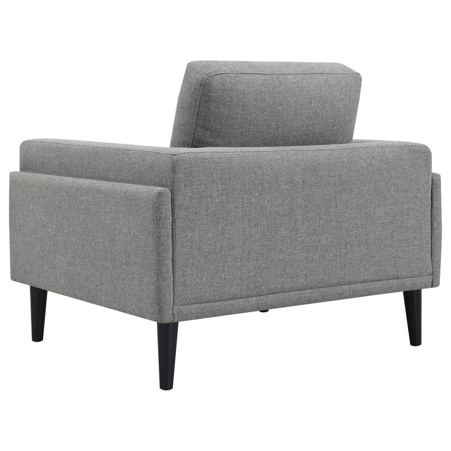 (image for) Rilynn 3-piece Upholstered Track Arm Sofa Set Grey