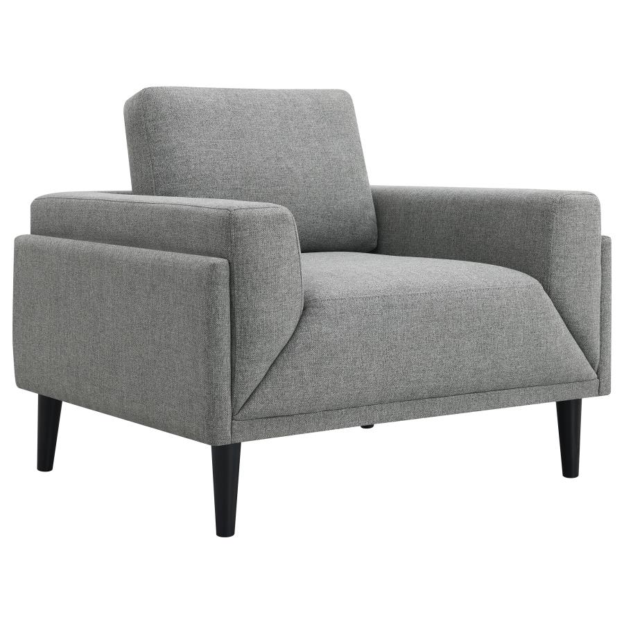 (image for) Rilynn Upholstered Track Arm Accent Chair Grey