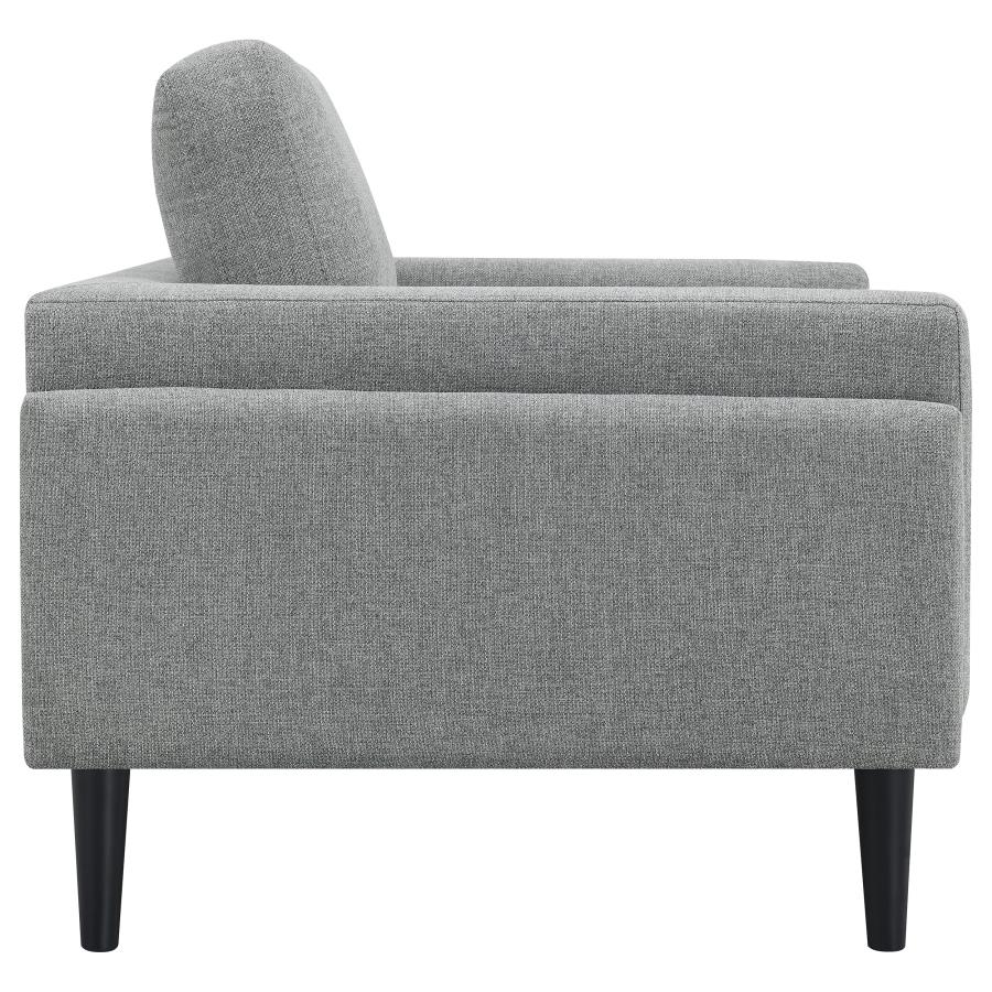 (image for) Rilynn Upholstered Track Arm Accent Chair Grey