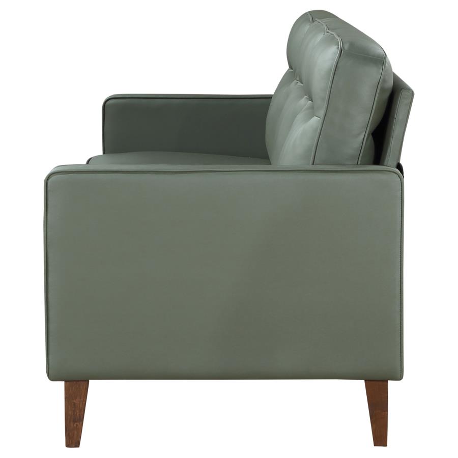 (image for) Jonah Upholstered Track Arm Sofa Green