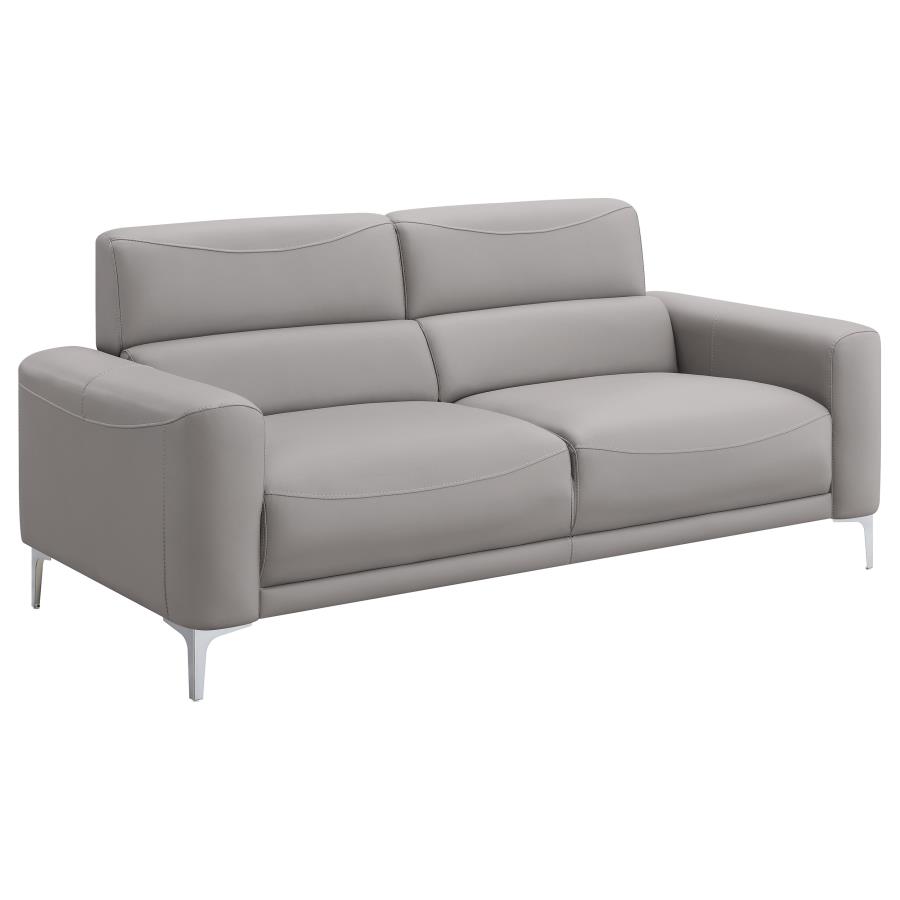 (image for) Glenmark Upholstered Track Arm Sofa Taupe