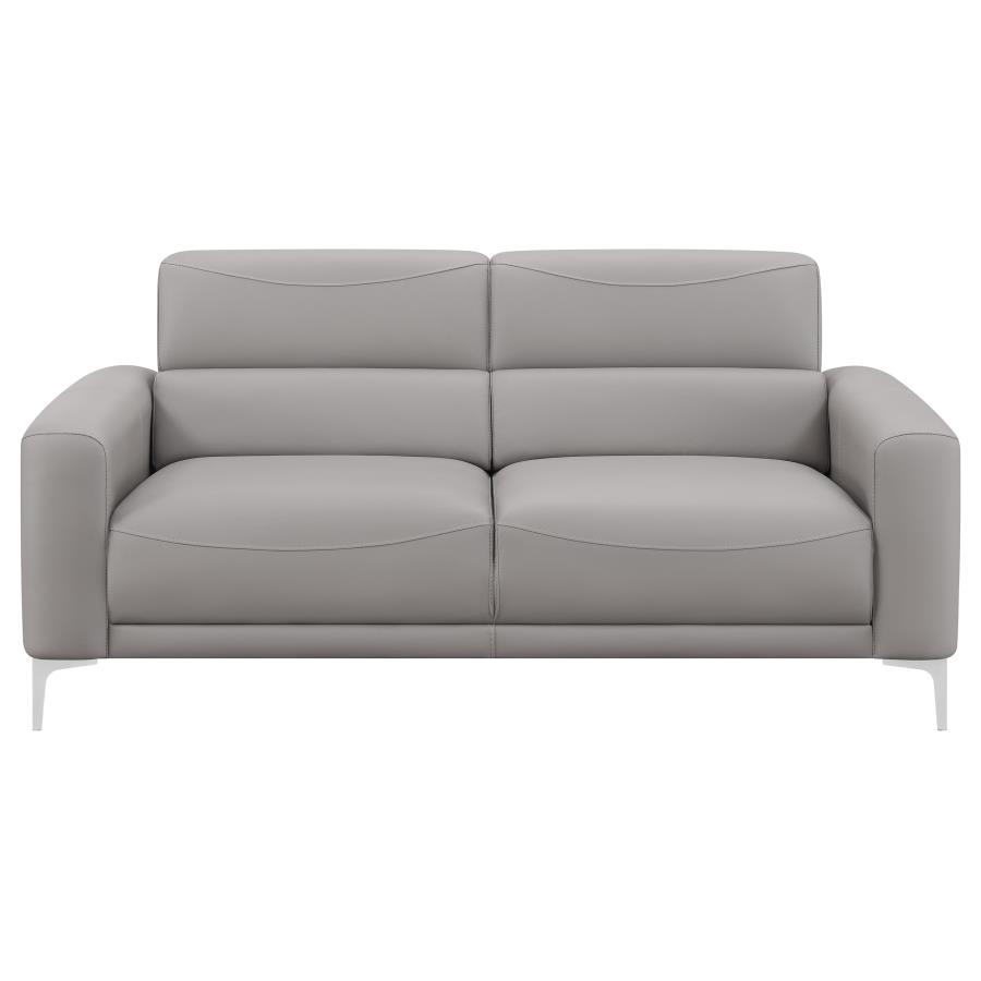 (image for) Glenmark Upholstered Track Arm Sofa Taupe