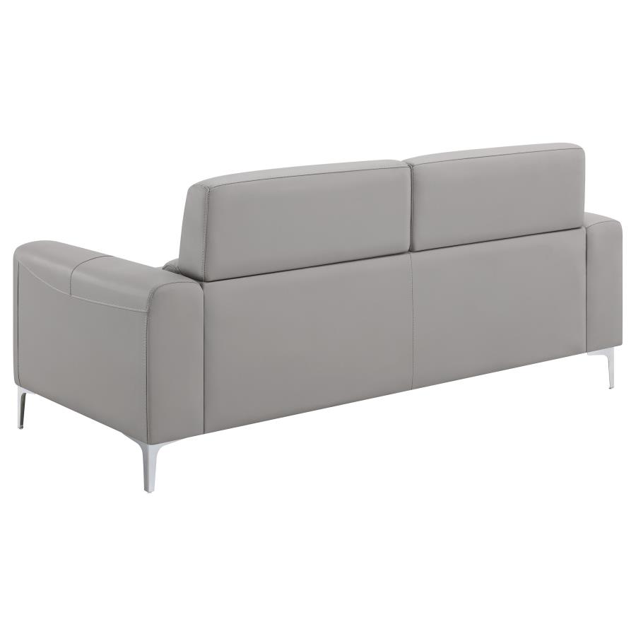 (image for) Glenmark Upholstered Track Arm Sofa Taupe